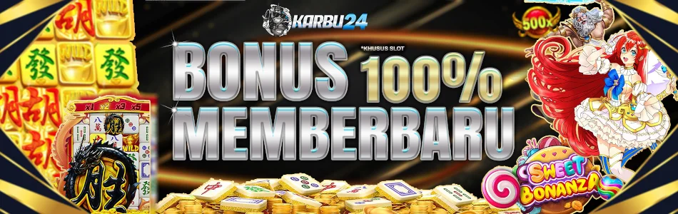 Bonus New Member 100%